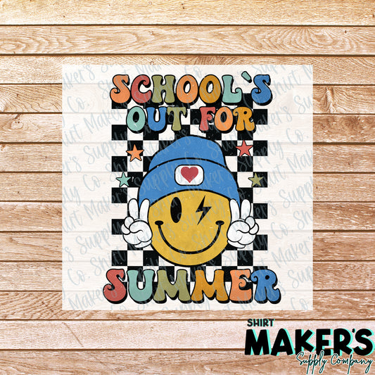 Schools out for Summer #2 DTF or Sublimation Transfer