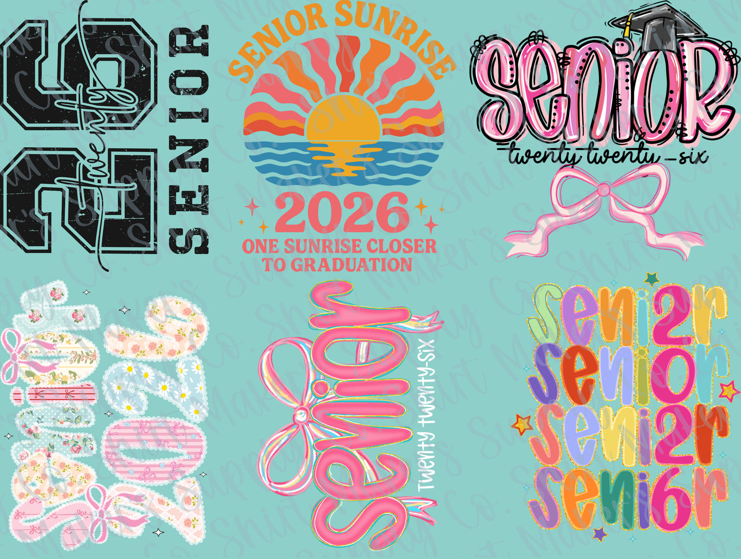 Senior 2026 DTF Gang Sheet