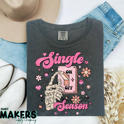 Single Season Valentine's Day DTF or Sublimation Transfer