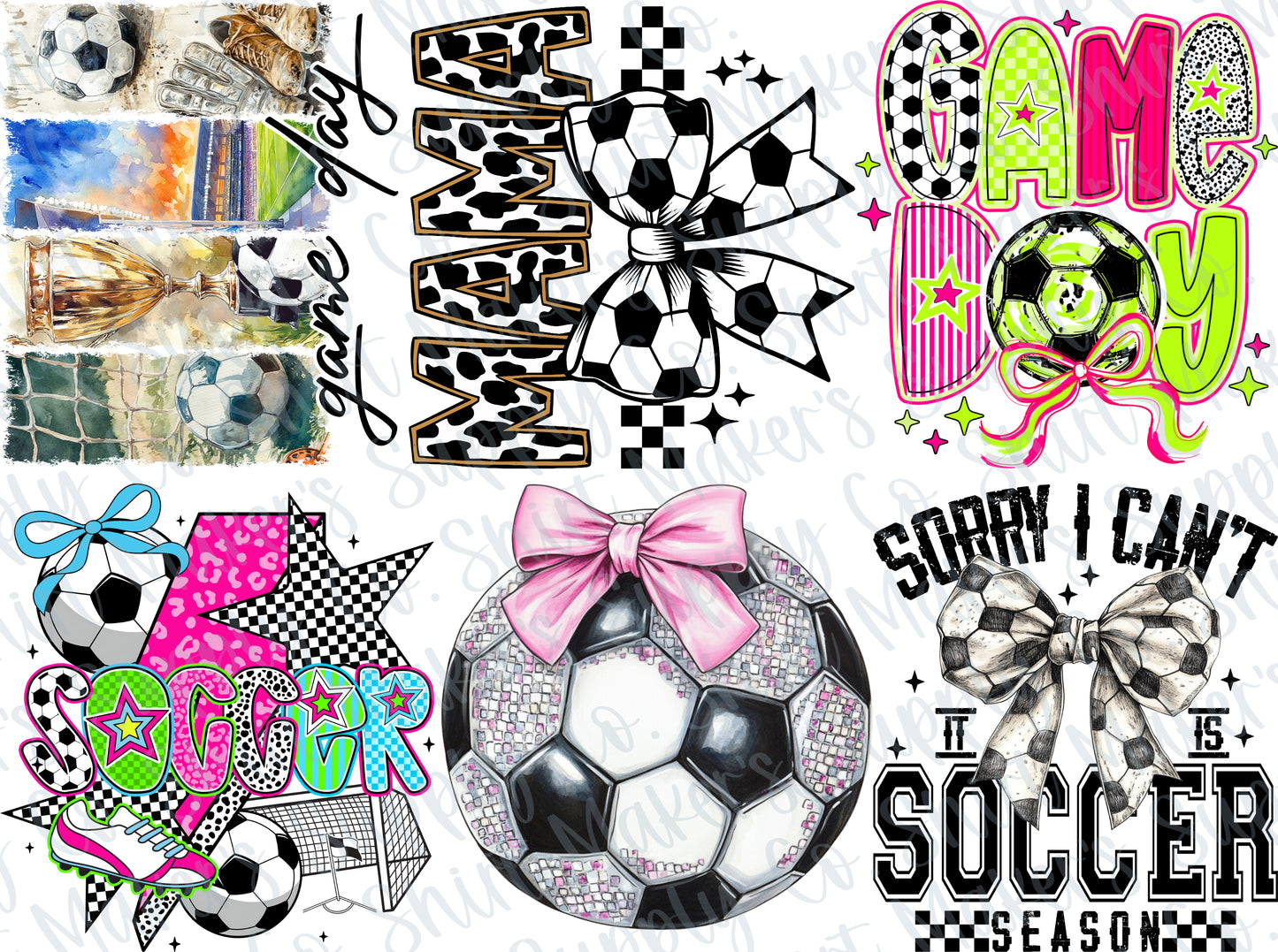 Soccer DTF Gang Sheet
