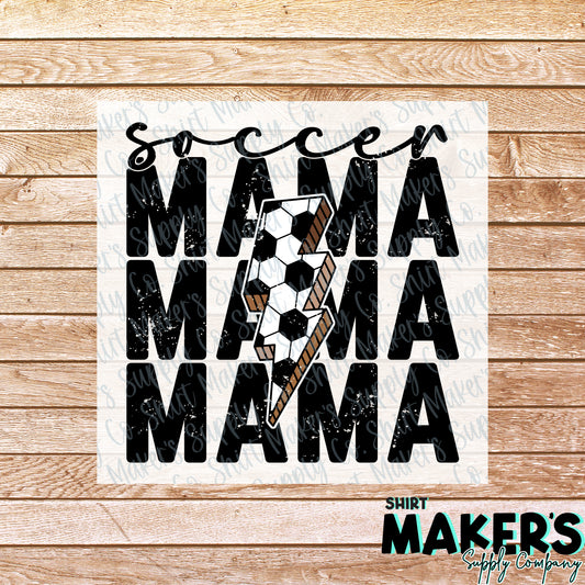 Soccer Mama Bolt DTF or Sublimation Transfer
