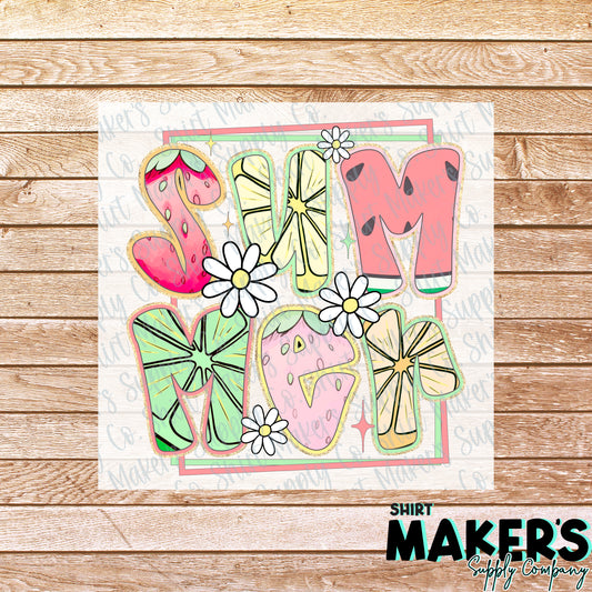 Fruit Summer DTF or Sublimation Transfer