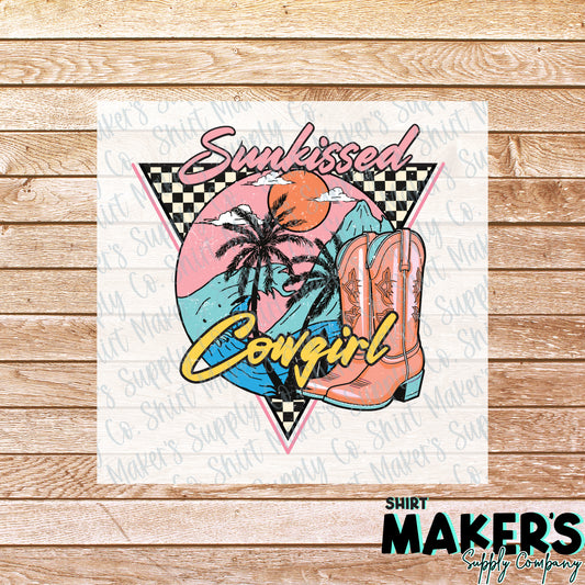 Sunkissed Cowgirl DTF or Sublimation Transfer