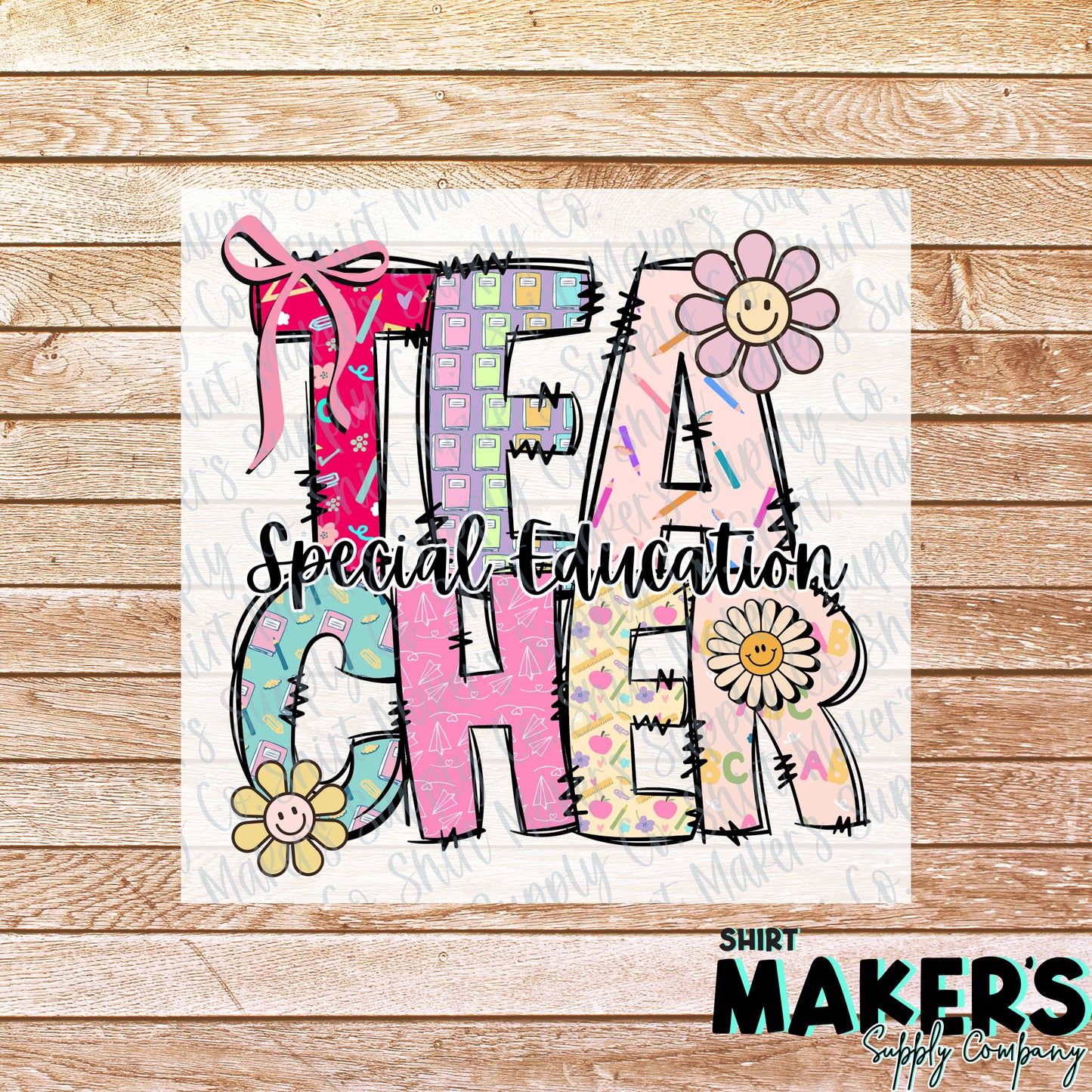 Teacher Special Education DTF or Sublimation Transfer