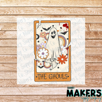 The Ghouls Tarot Card DTF Transfer - or- Hat Patch, Acrylic, Magnet, or Keychain