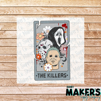 The Killers Tarot Card DTF Transfer - or- Hat Patch, Acrylic, Magnet, or Keychain