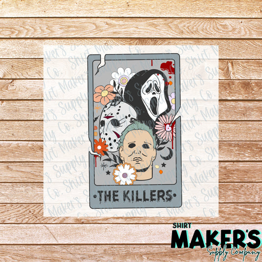 The Killers Tarot Card DTF or Sublimation Transfer