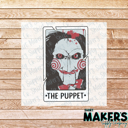 The Puppet Tarot Card DTF Transfer - or- Hat Patch, Acrylic, Magnet, or Keychain