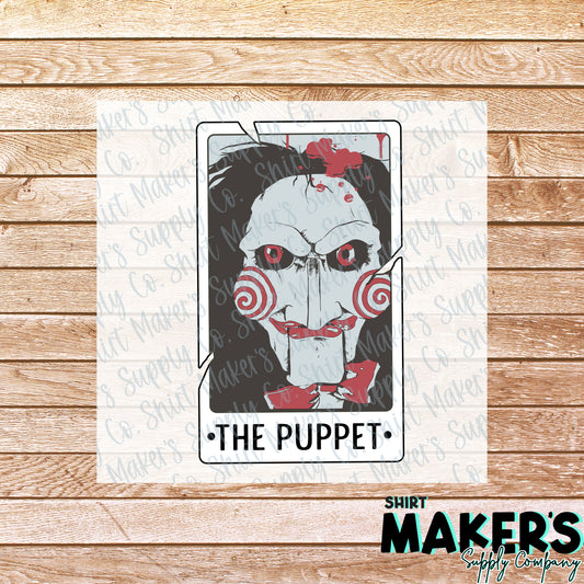 The Puppet Tarot Card DTF or Sublimation Transfer