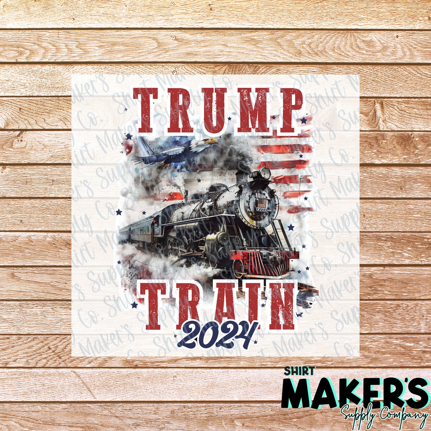 Trump Train DTF or Sublimation Transfer