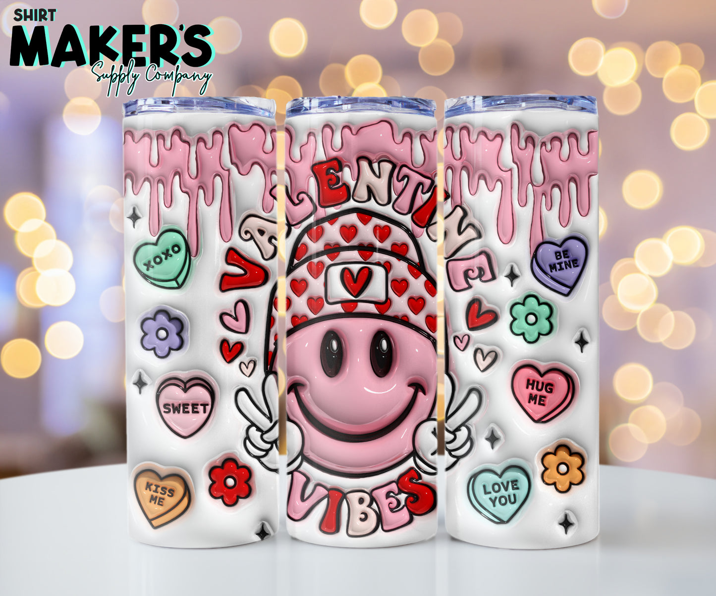 20oz. Valentine's Day Tumbler Wrap