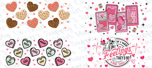 Valentine's Day #2 UV-DTF Gang Sheet