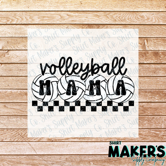 Volleyball Mama DTF or Sublimation Transfer