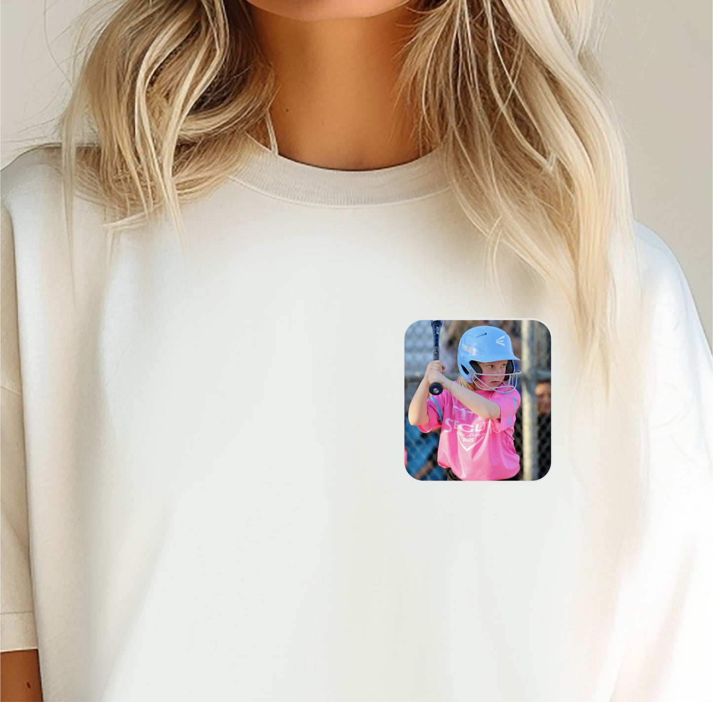 3" Custom Acrylic Shirt Pendant