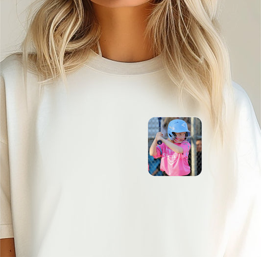 3" Custom Acrylic Shirt Pendant