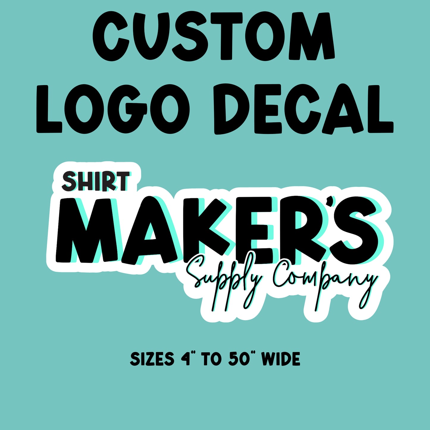 Custom Logo Decal