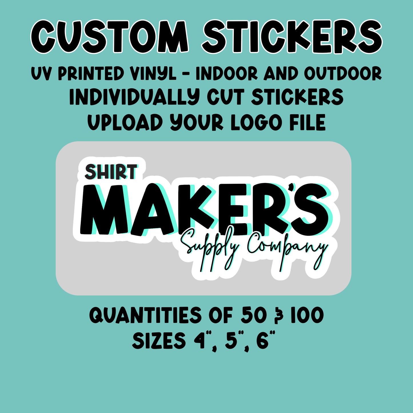 Bulk Custom Stickers - Individually Cut