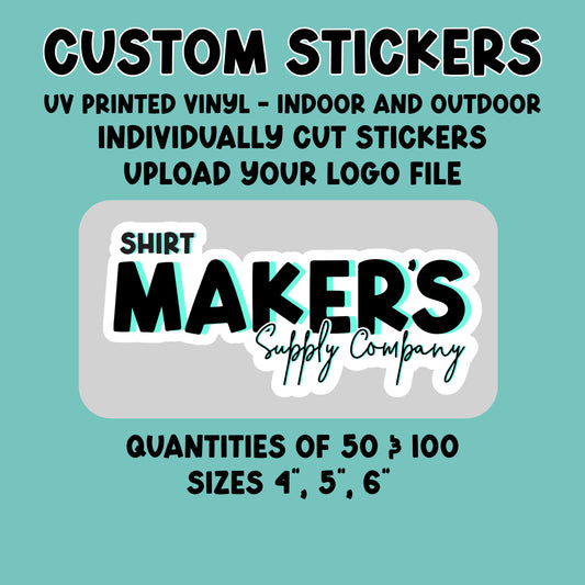 Bulk Custom Stickers - Individually Cut