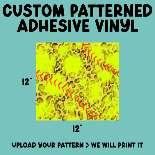 Custom Patterned Adhesive Vinyl