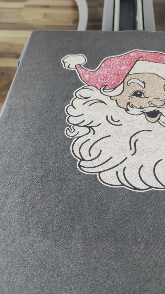 Santa Faux Glitter/Sequin Halographic Transfer