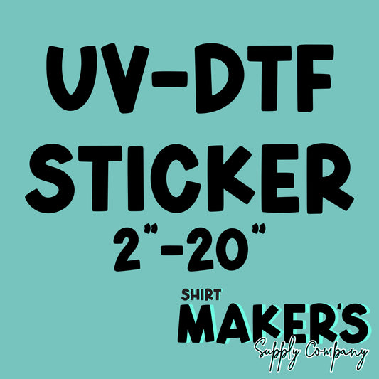 UV-DTF Single Sticker