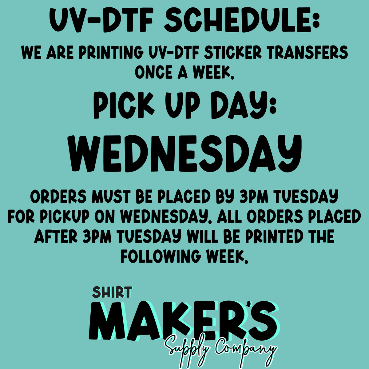 UV-DTF Sticker Build a Gang Sheet