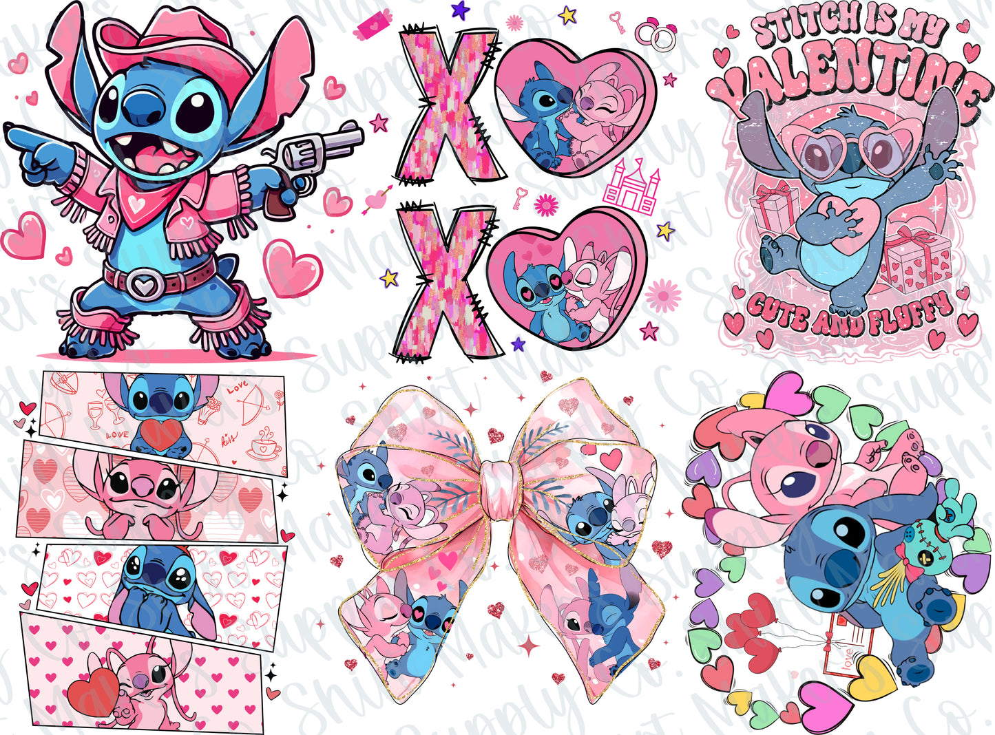 626 Valentine's Day DTF Gang Sheet