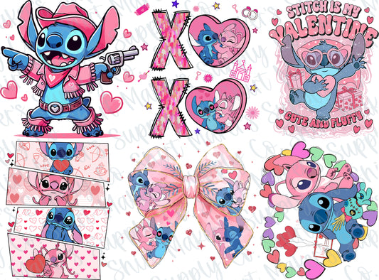 626 Valentine's Day DTF Gang Sheet
